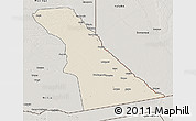Shaded Relief 3D Map of Rivungo, semi-desaturated