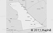 Silver Style 3D Map of Rivungo