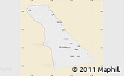 Classic Style Map of Rivungo, single color outside