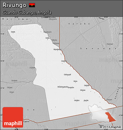 Gray Map of Rivungo