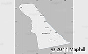 Gray Map of Rivungo, single color outside