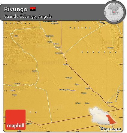 Physical Map of Rivungo