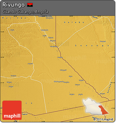 Physical Map of Rivungo