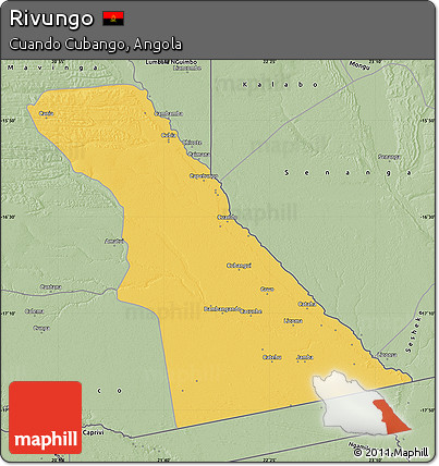 Savanna Style Map of Rivungo