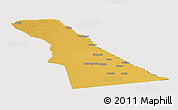Physical Panoramic Map of Rivungo, cropped outside