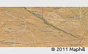 Satellite Panoramic Map of Rivungo