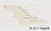 Shaded Relief Panoramic Map of Rivungo, lighten
