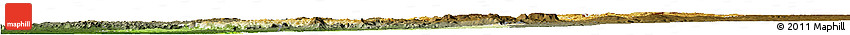 Physical Horizon Map of Cuanza Norte, darken