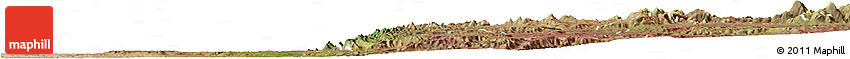 Satellite Horizon Map of Quilenda