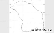Blank Simple Map of Quilenda, cropped outside, no labels