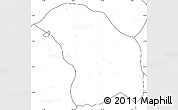 Blank Simple Map of Quilenda, no labels