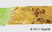 Physical Panoramic Map of Seles