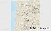 Shaded Relief 3D Map of Sumbe