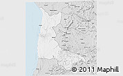 Silver Style 3D Map of Sumbe