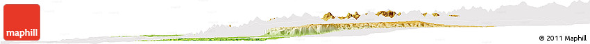 Physical Horizon Map of Sumbe, cropped outside