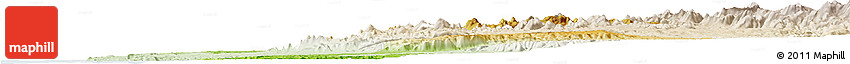 Physical Horizon Map of Sumbe, lighten