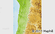 Physical Map of Sumbe