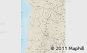 Shaded Relief Map of Sumbe