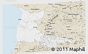 Classic Style Panoramic Map of Sumbe