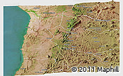 Satellite Panoramic Map of Sumbe