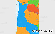 Political Simple Map of Sumbe
