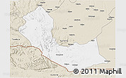Classic Style 3D Map of Curoca