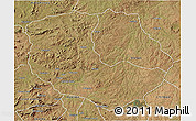 Satellite 3D Map of Bailundo