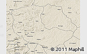 Shaded Relief 3D Map of Bailundo