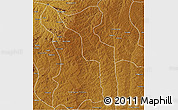 Physical 3D Map of Katchiungo