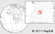 Blank Location Map of Katchiungo