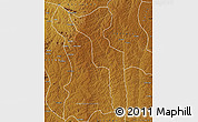 Physical Map of Katchiungo