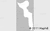 Gray Simple Map of Katchiungo