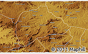 Physical 3D Map of Londuimbali