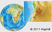 Physical Location Map of Londuimbali