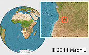 Satellite Location Map of Londuimbali