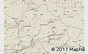 Shaded Relief Map of Londuimbali