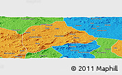 Political Panoramic Map of Londuimbali