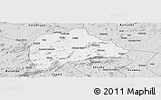 Silver Style Panoramic Map of Londuimbali