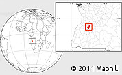 Blank Location Map of Longojo