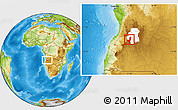 Physical Location Map of Longojo, highlighted parent region
