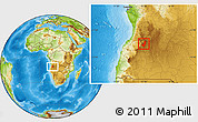 Physical Location Map of Longojo