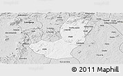 Silver Style Panoramic Map of Longojo