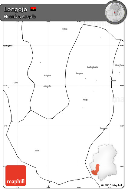 Blank Simple Map of Longojo