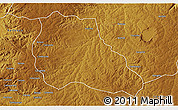 Physical 3D Map of Mungo