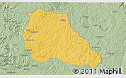 Savanna Style 3D Map of Mungo