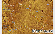 Physical Map of Mungo
