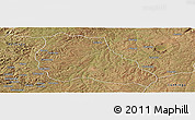 Satellite Panoramic Map of Mungo