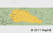 Savanna Style Panoramic Map of Mungo