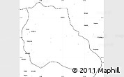 Blank Simple Map of Mungo