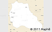 Classic Style Simple Map of Mungo